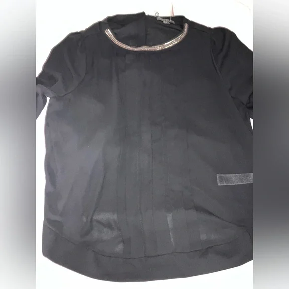 Forever 21 Plus Sizes - Forever 21+ Black long sleeve blouse - Picture 2 of 14